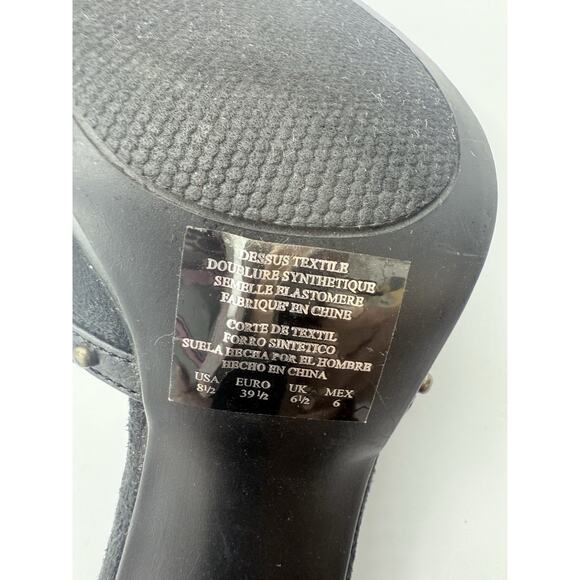 Vintage Bongo Women's Heels Retro Y2K Goth Glam Rocker Chic‎ Size 8.5 - Picture 14 of 14